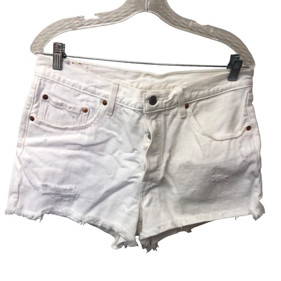 Levi’s 501 Premium Original Straight leg button fly Jean shorts - Picture 2 of 7